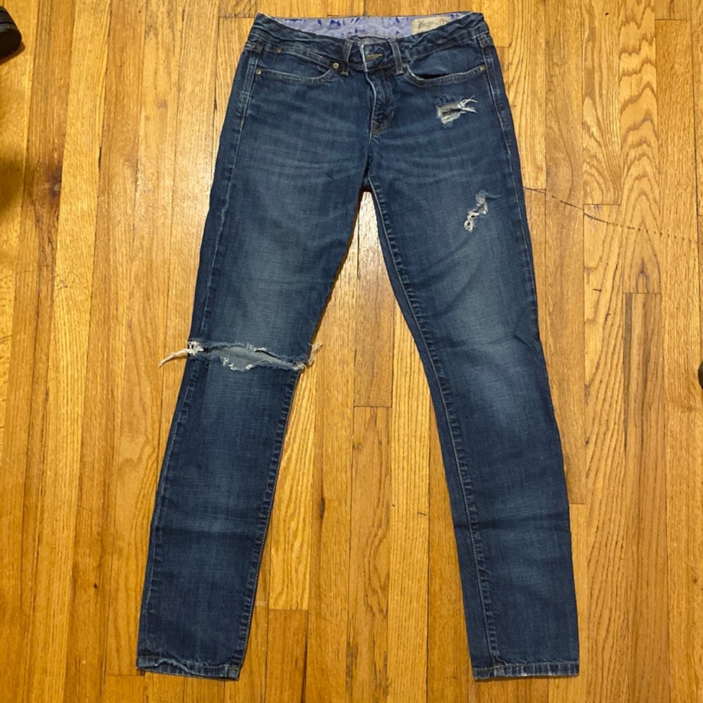 Limited Edition Gap ripped denim jeans